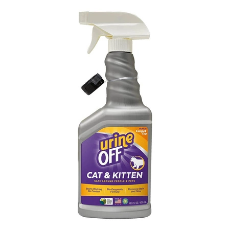 URINE OFF Cat & Kitten Formula – preparat do usuwania plam moczu kotów i kociąt 500ml