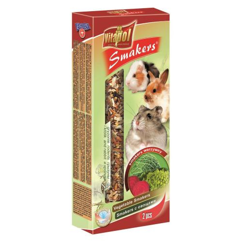 Vitapol smakers dla gryzoni i królików - warzywny 2 szt. Dostawa GRATIS od 159 zł + super okazje