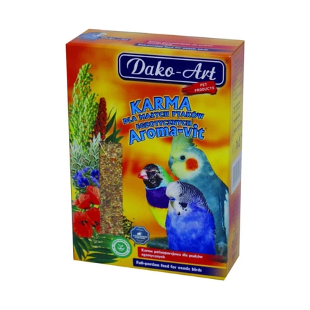 DAKO-ART Aroma-Vit - pełnowartościowy pokarm dla zeberek 500g