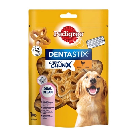 PEDIGREE Dentastix Chewy Chunx Maxi - przysmak dentystyczny dla psa 68g