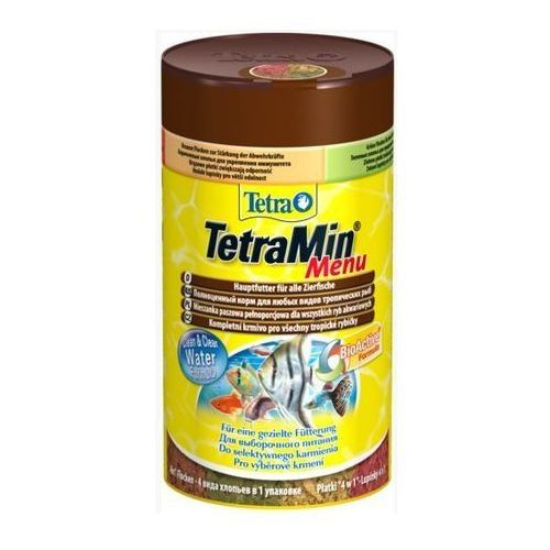 Tetra min menu pokarm dla ryb słodkowodnych 100 ml Dostawa GRATIS od 159 zł + super okazje
