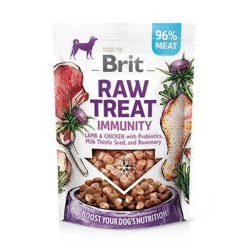 BRIT Raw Treat Immunity Lamb & Chicken - przysmak dla psa 40g