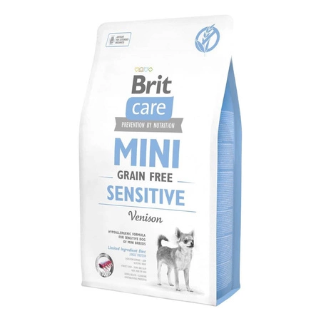 BRIT Care Mini Grain Free Sensitive - bezzbożowa sucha karma dla psów 2kg