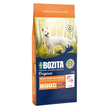 BOZITA Original Adult Sensitive Skin & Coat - sucha karma dla psa 12kg