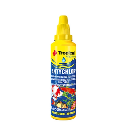 TROPICAL Antychlor - uzdatniacz wody akwariowej 30ml