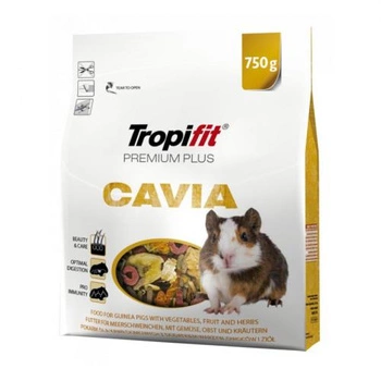 TROPIFIT Cavia Premium Plus - pokarm dla kawii domowej świnki morskiej 750g