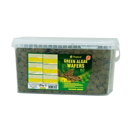 TROPICAL Green Algae Wafers - pokarm dla glonojadów 5l