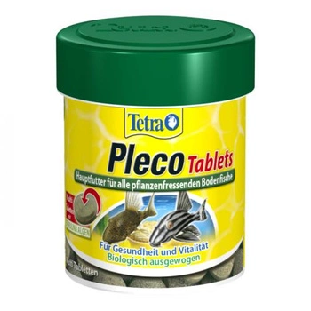 TETRA Pleco Tablets - pokarm dla roślinożernych ryb dennych 120tabl.