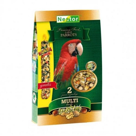 NESTOR Premium Multi-Taste – karma dla dużych papug 1,4l