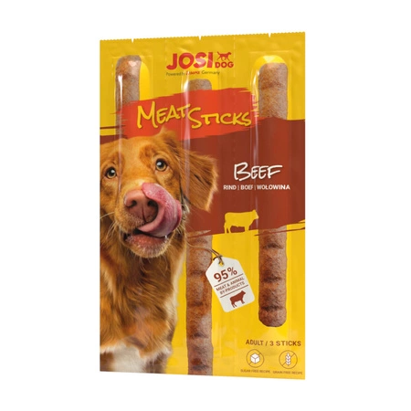 JOSERA JosiDog Meat Sticks Wołowina - przysmak dla psa 33g