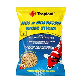 TROPICAL Koi & Goldfish Basic Stick - pokarm podstawowy dla ryb w oczku wodnym 1l