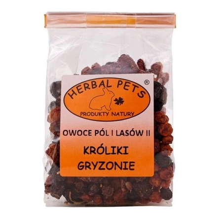 HERBAL PETS - owoce pól i lasów dla królika i gryzoni 100g