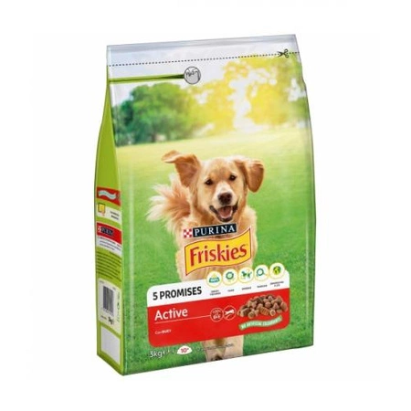 PURINA Friskies Active - sucha karma dla psa 3kg