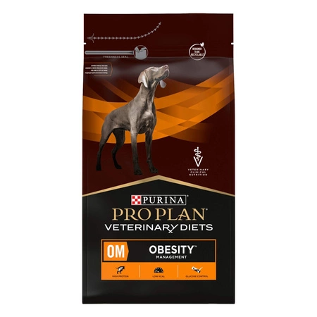 PURINA Pro Plan Veterinary Diets Canine OM Obesity Management - sucha karma dla psa w leczeniu otyłości 12kg