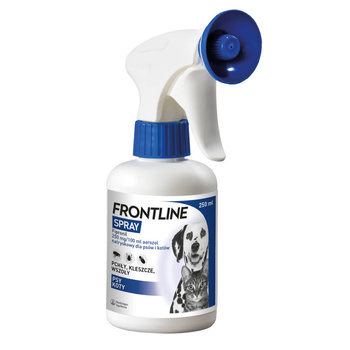 FRONTLINE - spray na pchły i kleszcze dla psa i kota 250ml