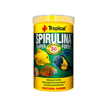 TROPICAL Super Spirulina Forte 36% - pokarm dla rybek 250ml