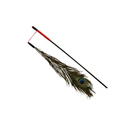 TRIXIE - wędka z pawim piórem 47cm - 4509