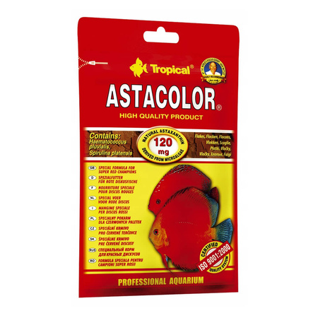 TROPICAL Astracolor - pokarm wybarwiający dla paletek 12g